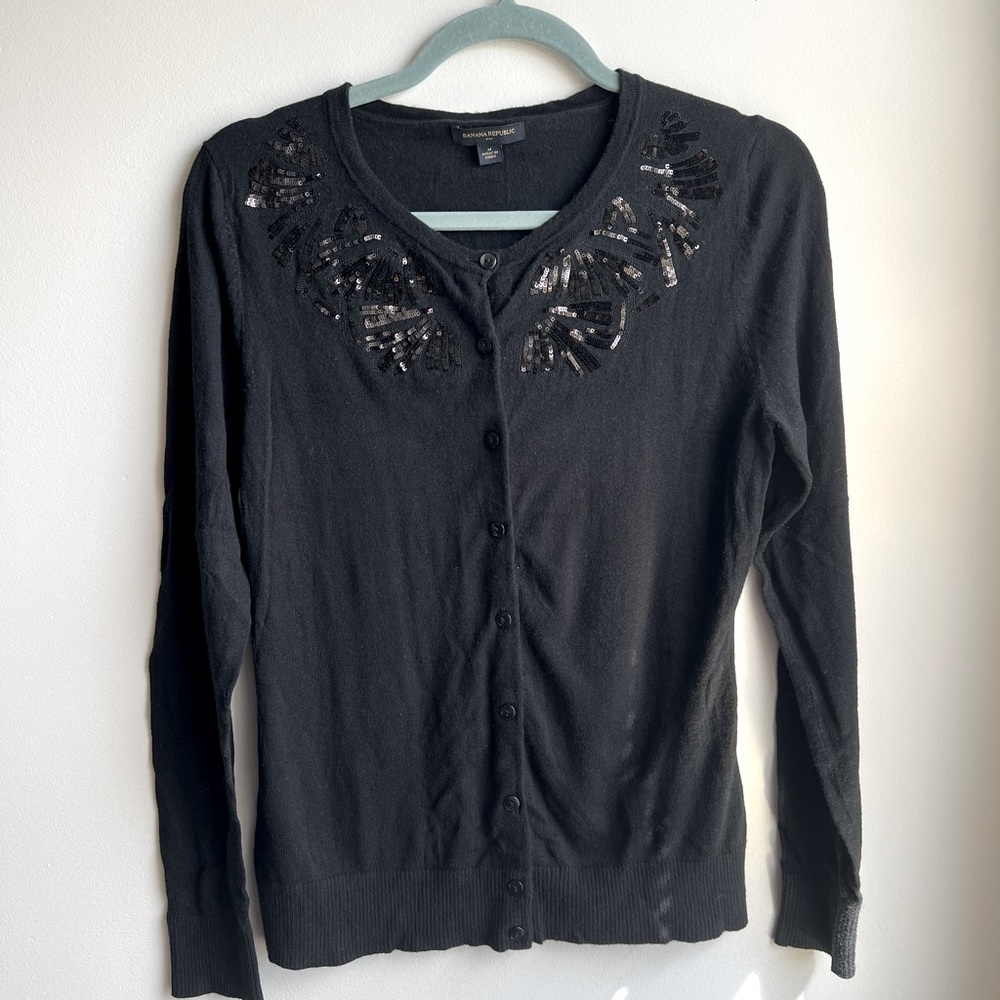 Banana Republic Sequins Sweater